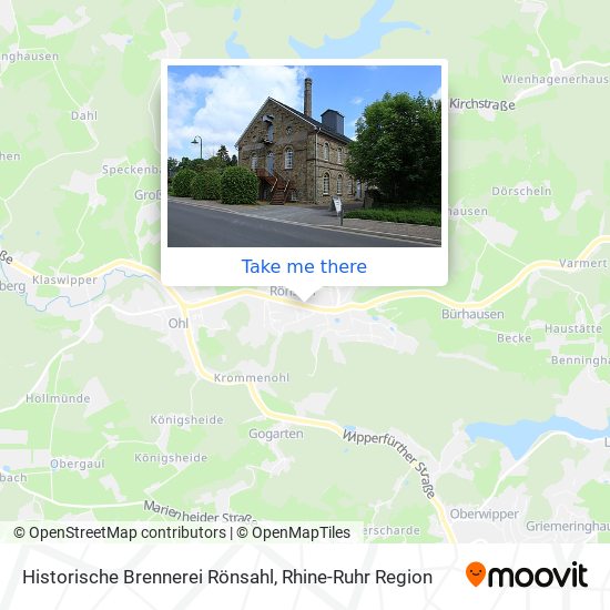Historische Brennerei Rönsahl map