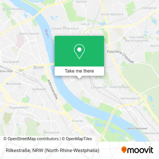 Карта Rilkestraße