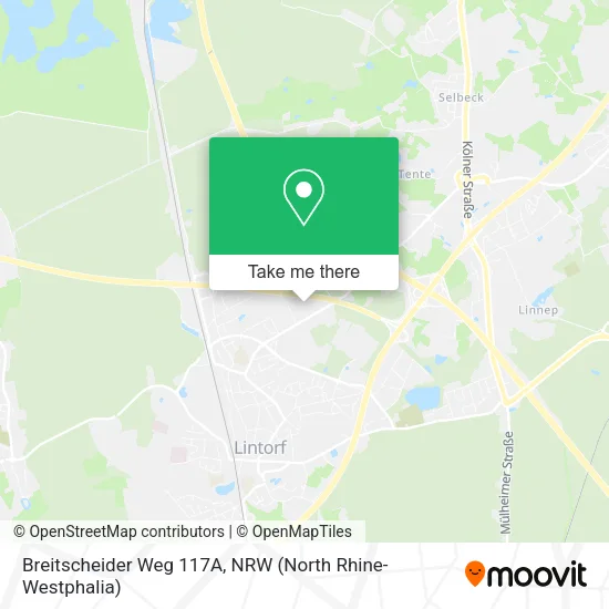 Карта Breitscheider Weg 117A