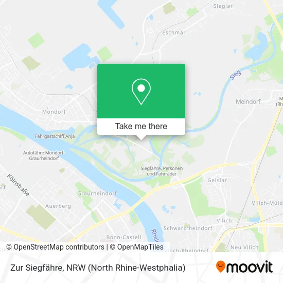 Карта Zur Siegfähre