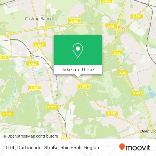 Карта LIDL, Dortmunder Straße