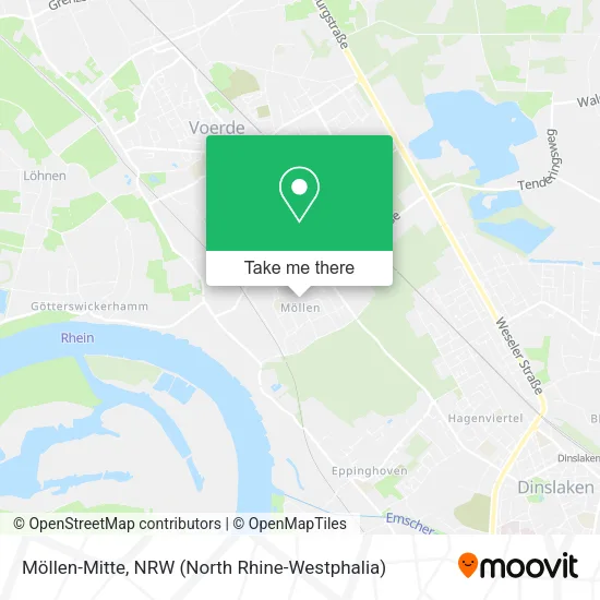 Карта Möllen-Mitte