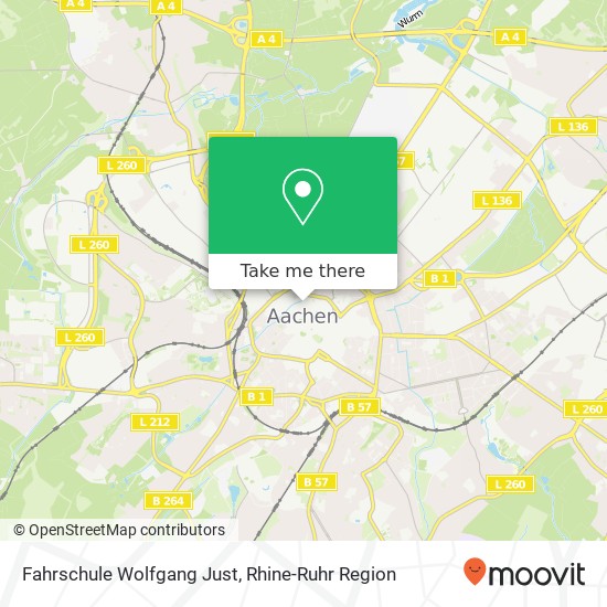 Fahrschule Wolfgang Just map