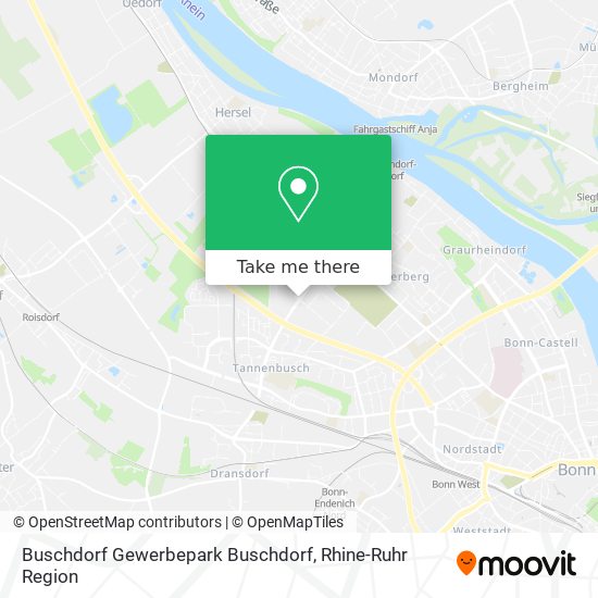 Buschdorf Gewerbepark Buschdorf map