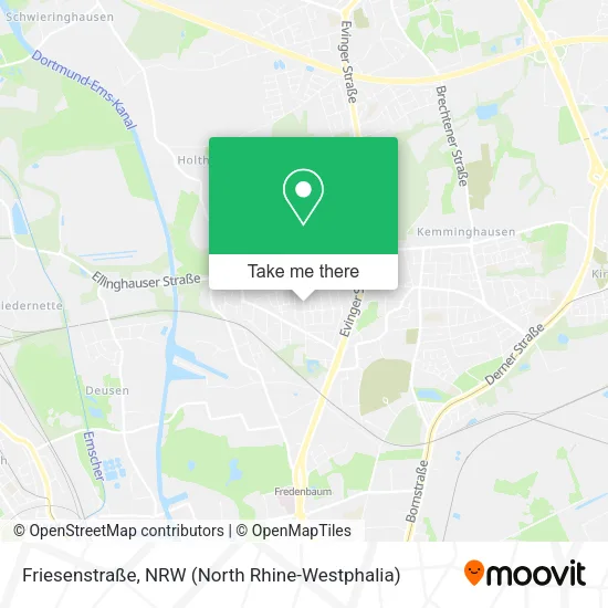Карта Friesenstraße
