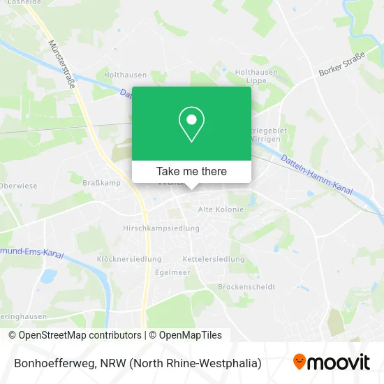 Карта Bonhoefferweg