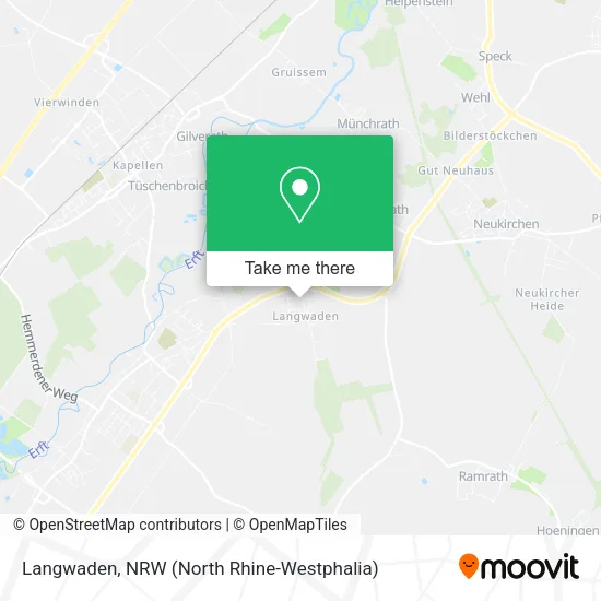 Карта Langwaden