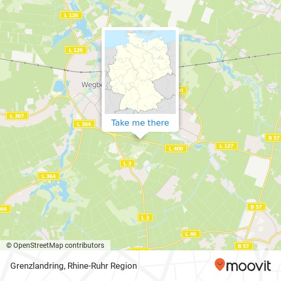 Grenzlandring map