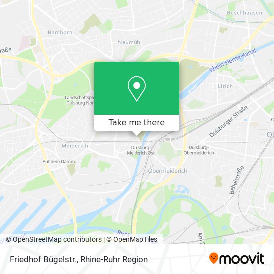 Friedhof Bügelstr. map