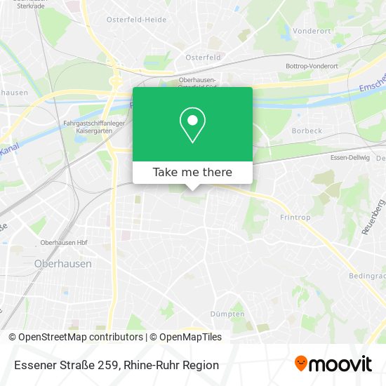 Essener Straße 259 map