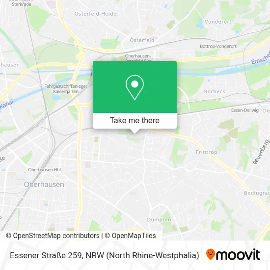 Essener Straße 259 map