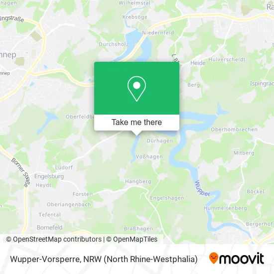 Карта Wupper-Vorsperre