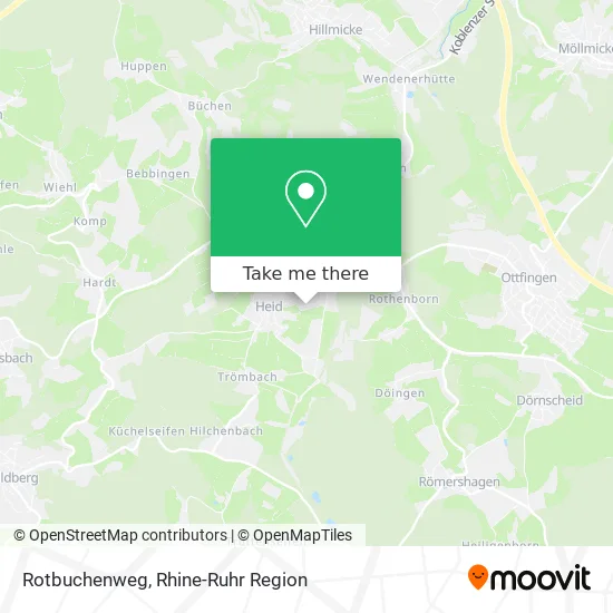 Карта Rotbuchenweg