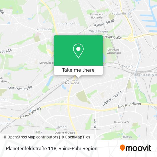 Planetenfeldstraße 118 map