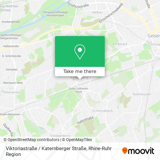 Viktoriastraße / Katernberger Straße map