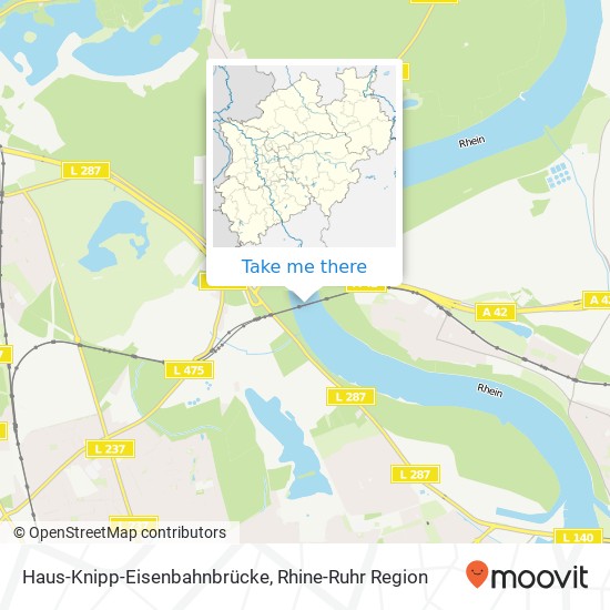 Haus-Knipp-Eisenbahnbrücke map