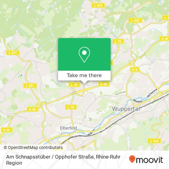 Карта Am Schnapsstüber / Opphofer Straße