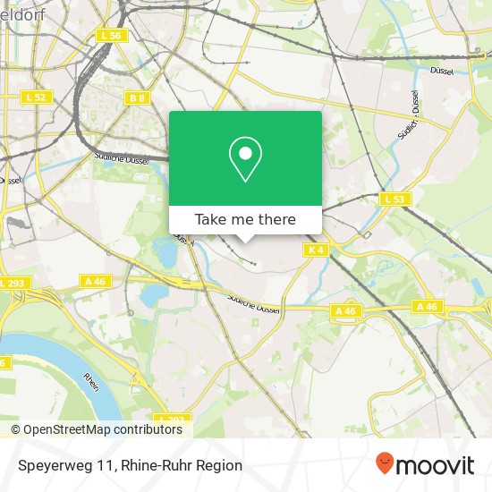 Карта Speyerweg 11