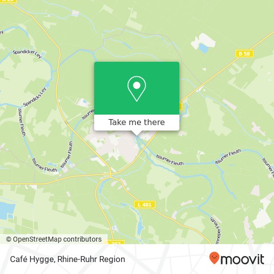 Карта Café Hygge