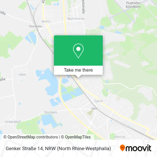 Genker Straße 14 map