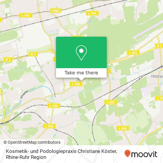 Kosmetik- und Podologiepraxis Christiane Köster map