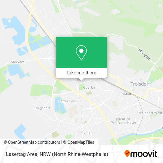 Lasertag Area map