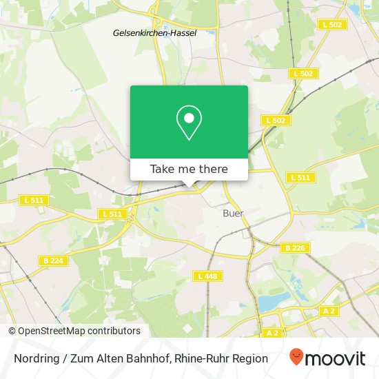 Карта Nordring / Zum Alten Bahnhof