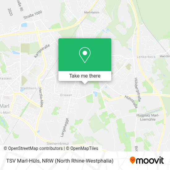 TSV Marl-Hüls map