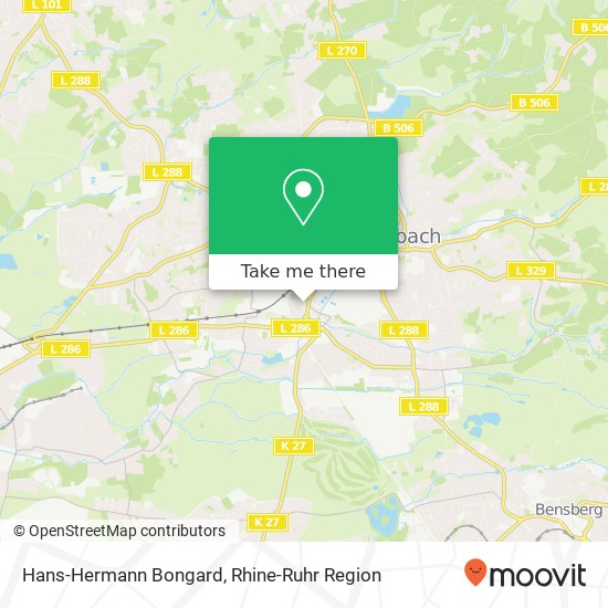 Карта Hans-Hermann Bongard