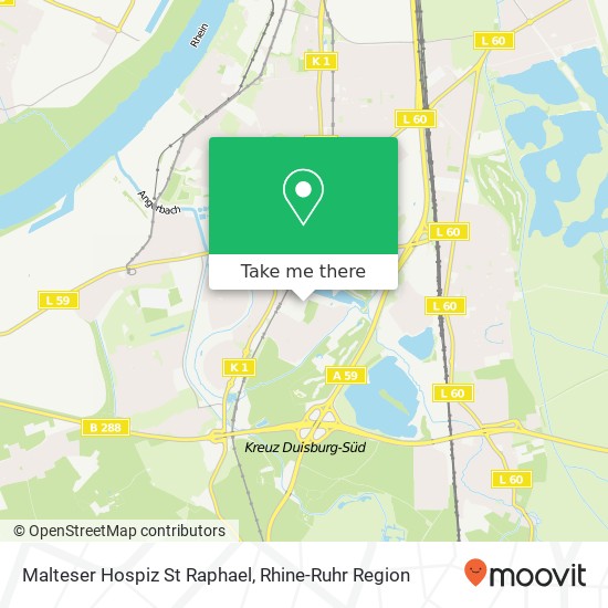 Malteser Hospiz St Raphael map