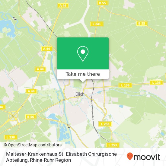 Malteser-Krankenhaus St. Elisabeth Chirurgische Abteilung map