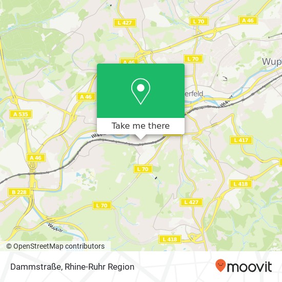 Карта Dammstraße