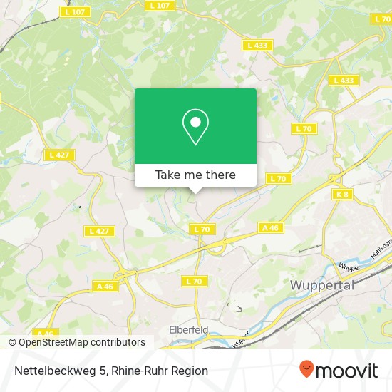 Nettelbeckweg 5 map