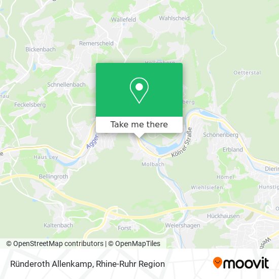 Ründeroth Allenkamp map