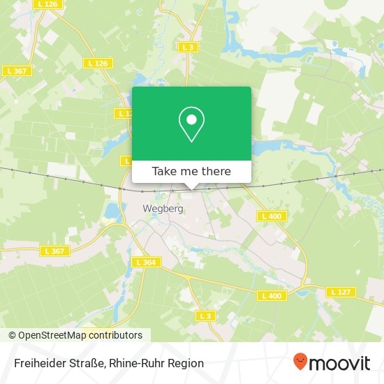 Freiheider Straße map