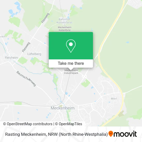 Rasting Meckenheim map
