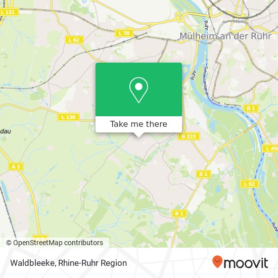 Карта Waldbleeke