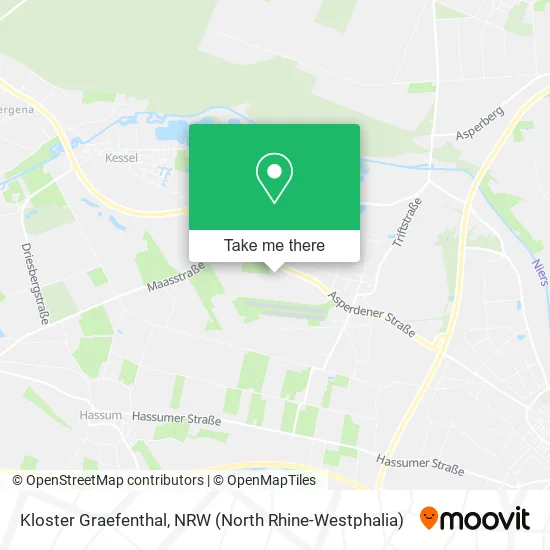 Kloster Graefenthal map