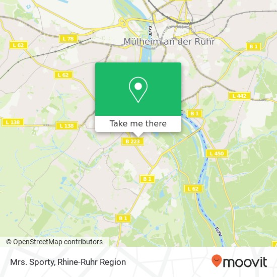 Mrs. Sporty map