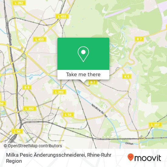 Milka Pesic Änderungsschneiderei map