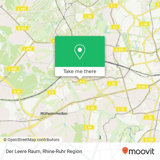 Der Leere Raum map