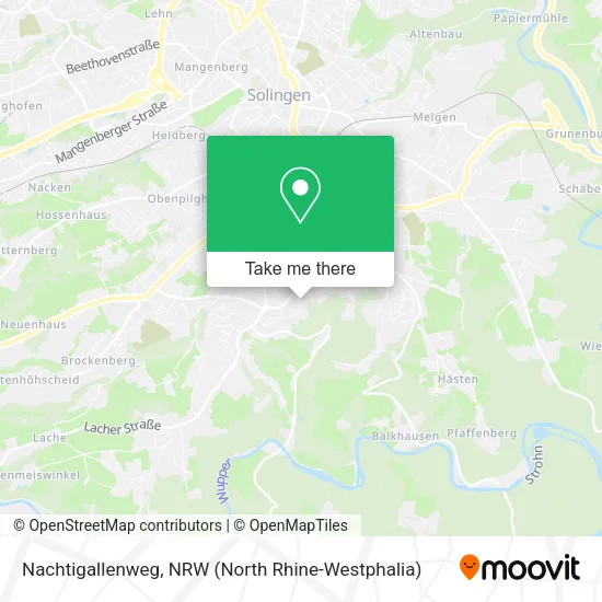 Карта Nachtigallenweg