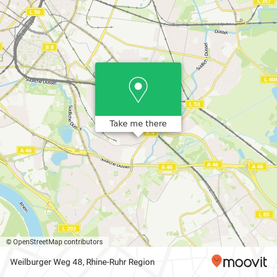 Weilburger Weg 48 map