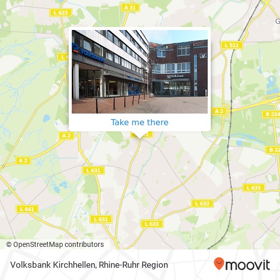 Volksbank Kirchhellen map