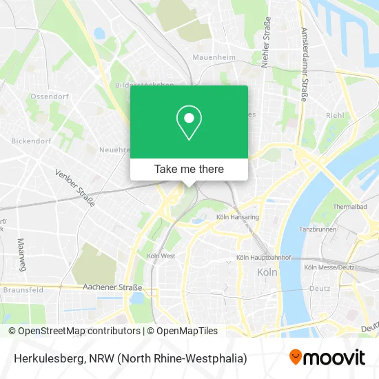 Карта Herkulesberg