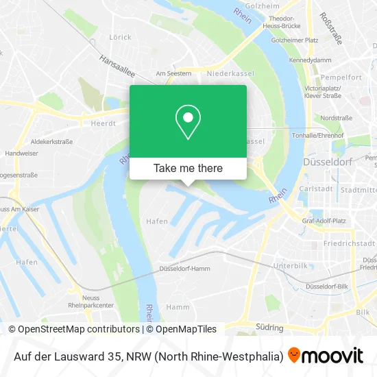 Auf der Lausward 35 map