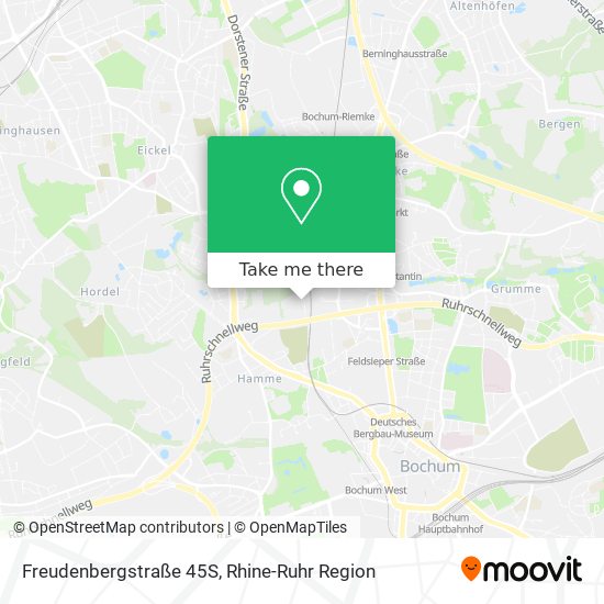 Freudenbergstraße 45S map