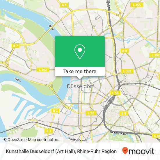Kunsthalle Düsseldorf (Art Hall) map