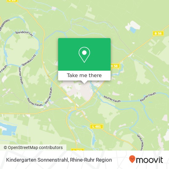 Карта Kindergarten Sonnenstrahl