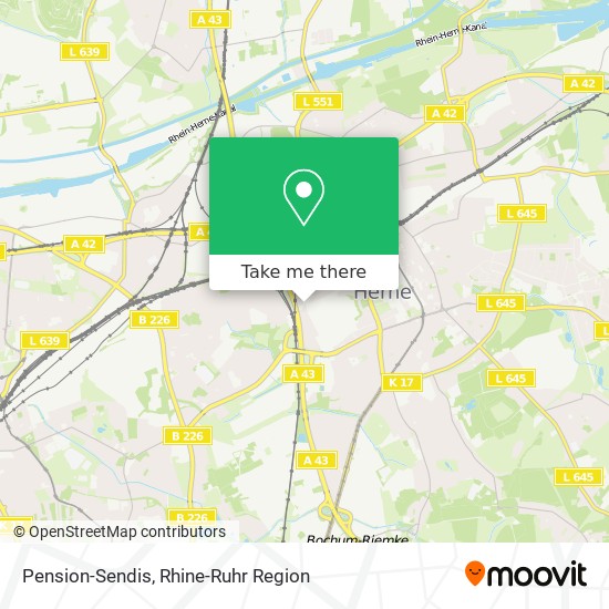 Pension-Sendis map